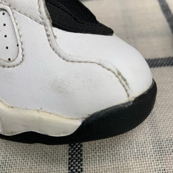 Nike Air Retro (2015) Jordan 8 Sneakers Shoes Infant Size 5C Pull On Hook & Loop - Picture 9 of 11